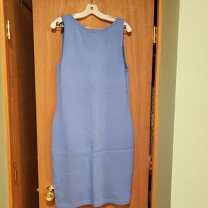 St John blue dress